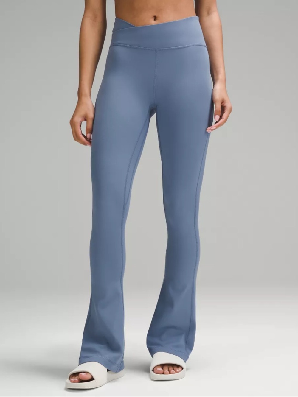 Lululemon Align Asymmetrical Waist Mini Flared Pants Leggings